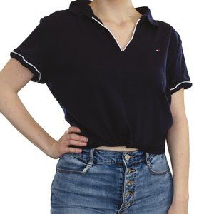 Tommy Hilfiger V-Neck Polo T-Shirt